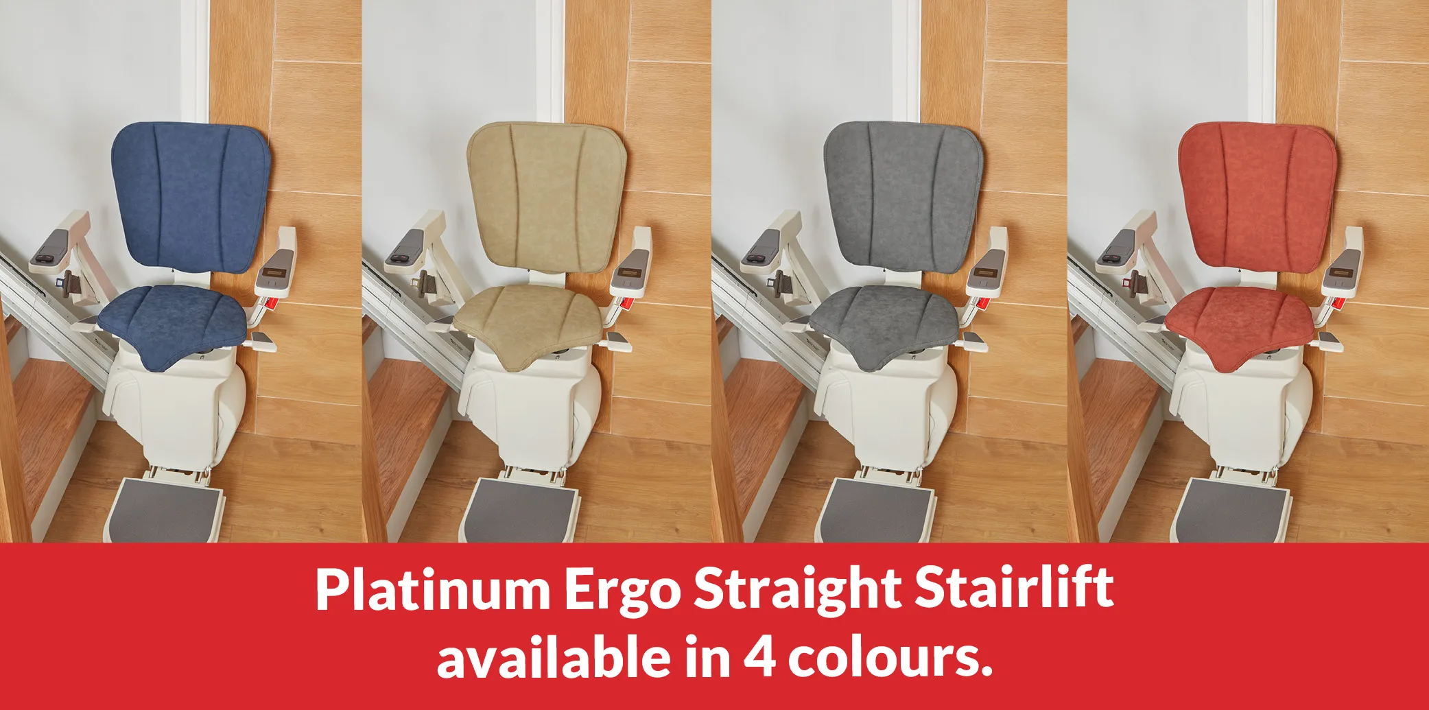 Platinum Ergo Straight stairlift in Sheffield at Sykes Stairlifts