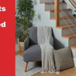 Image of a stairlift with Powered Hinge Rails from Sykes Stairlifts