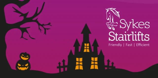 Halloween image for Sykes Stairlifts, bump in the night